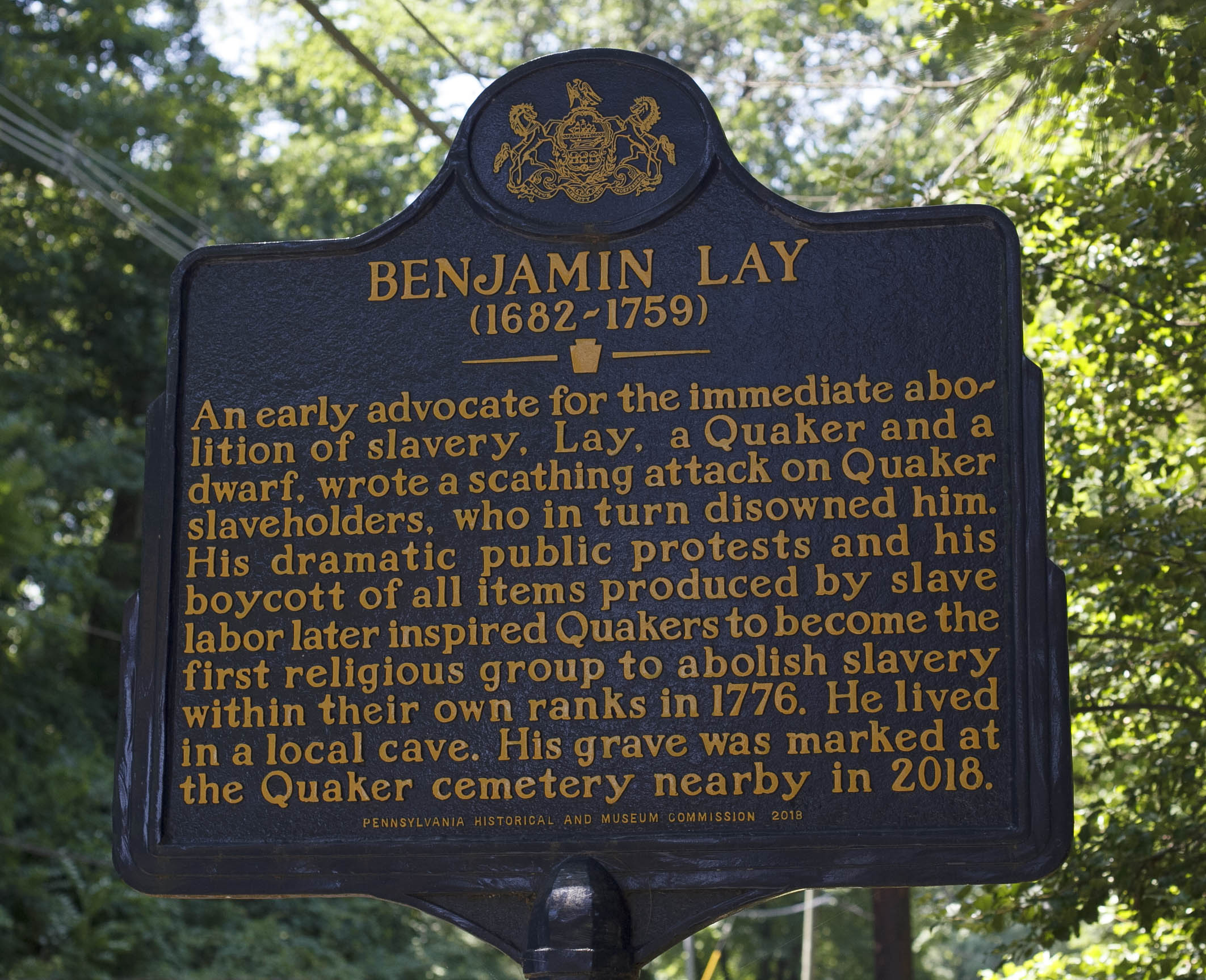 BenLay Historical Marker