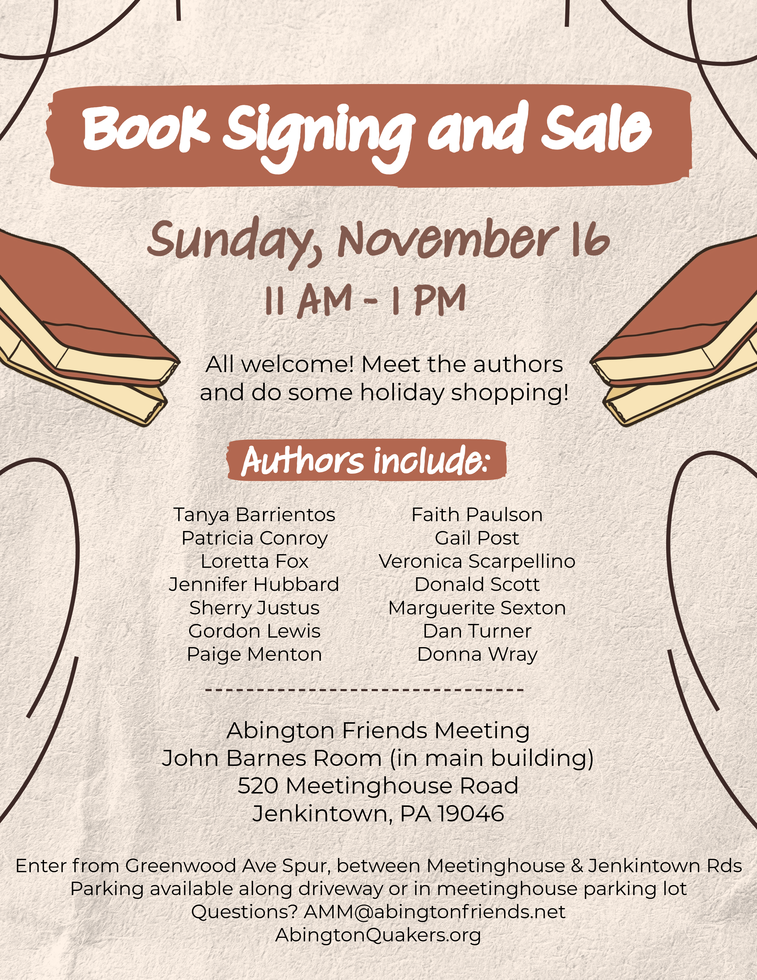BOOK SIGNING 2025