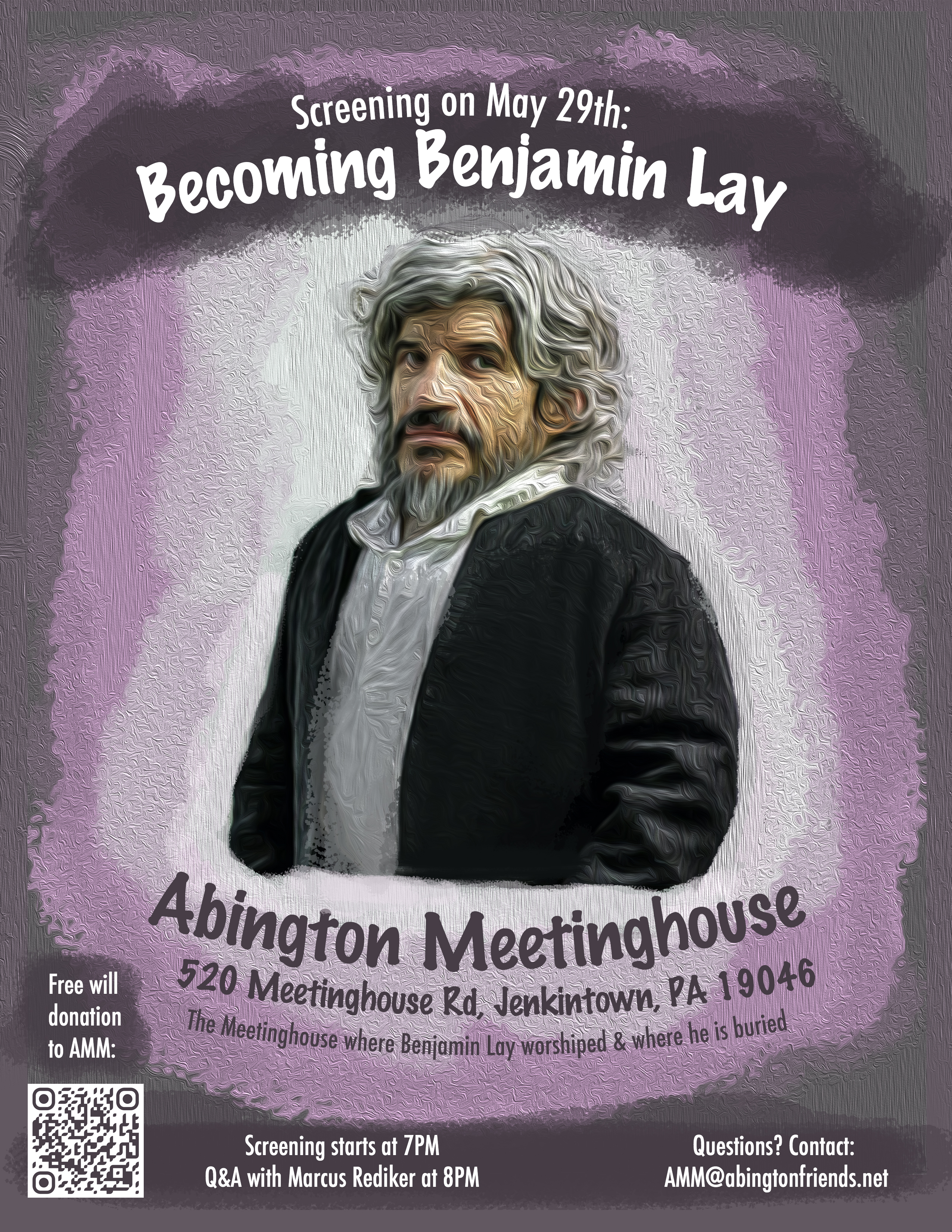 AMM Becoming Ben Lay flyer