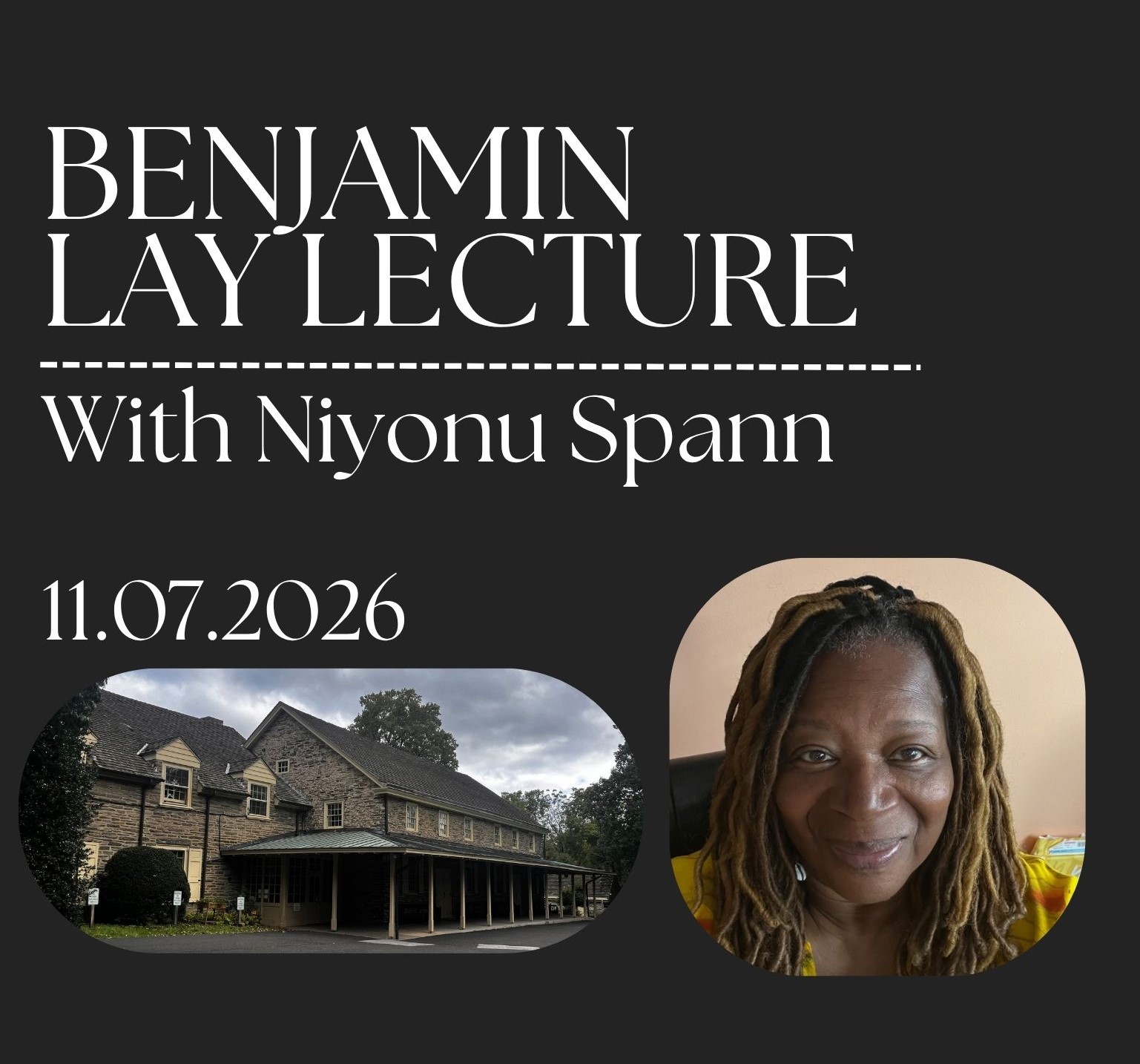 Benjamin Lay Lecture 2026- Thu